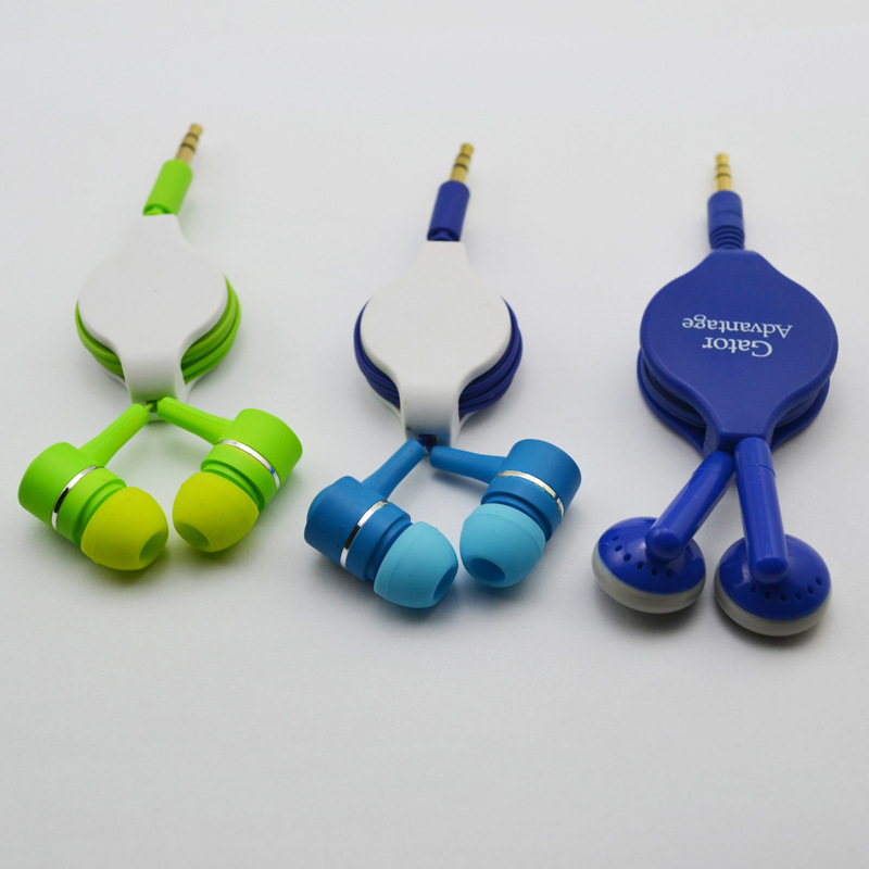 colored earbuds