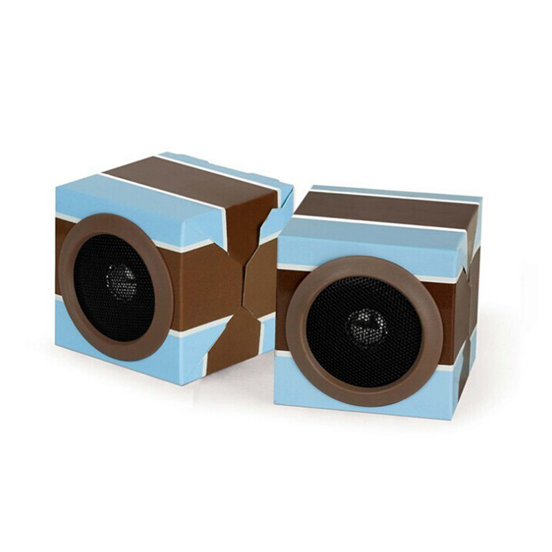 cardboard speaker box