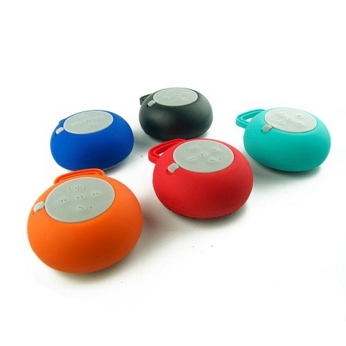portable wireless mini fabric bluetooth speaker