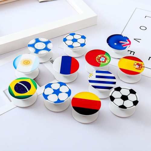 custom pop socket with world cup country flags