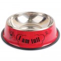 custom stainless steel dog bowl